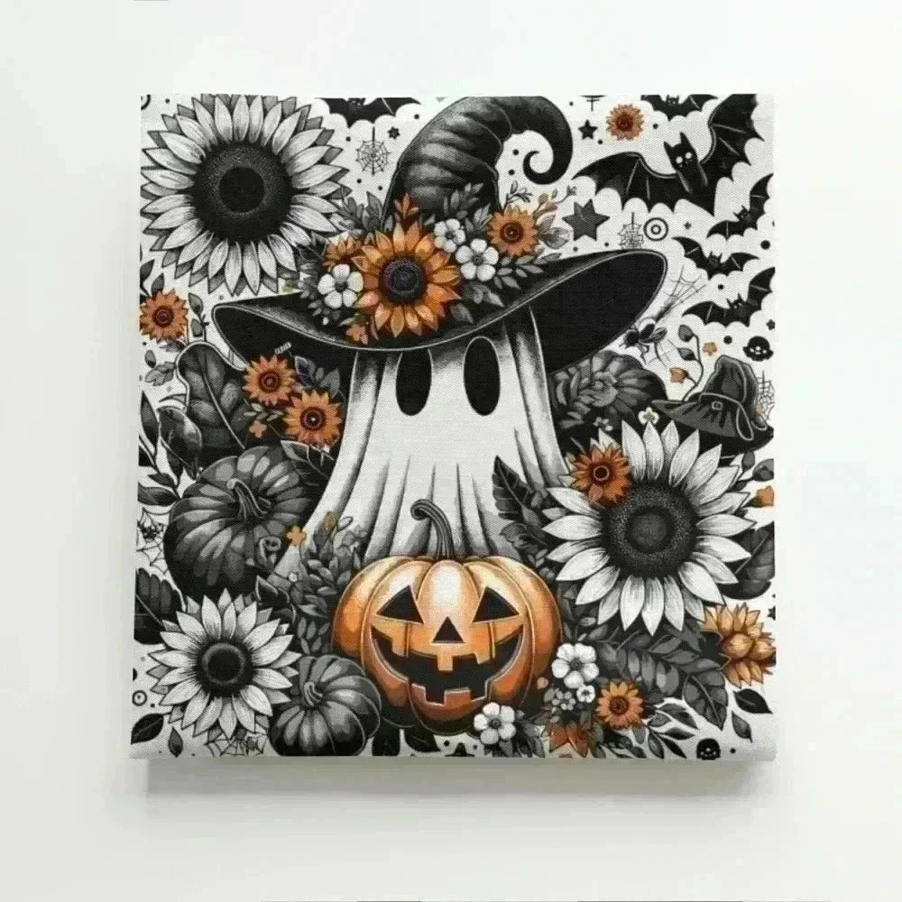 Whimsical Micro fiber fabric mugrug / coaster